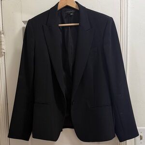 Theory Black womens jacket